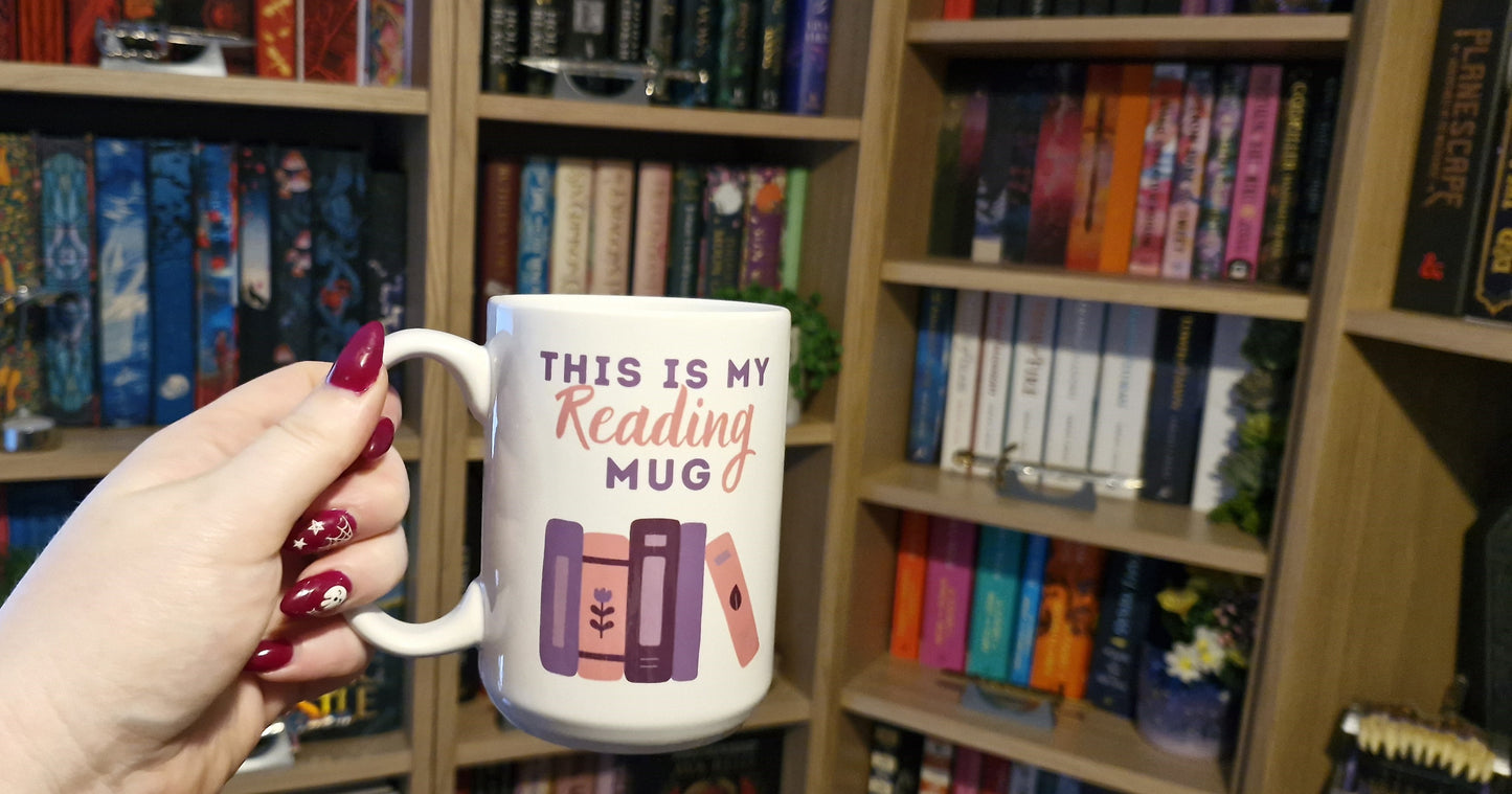 This is my reading mug - bookish mug