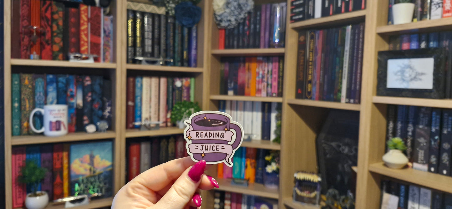 Reading Juice - Bookish Sticker