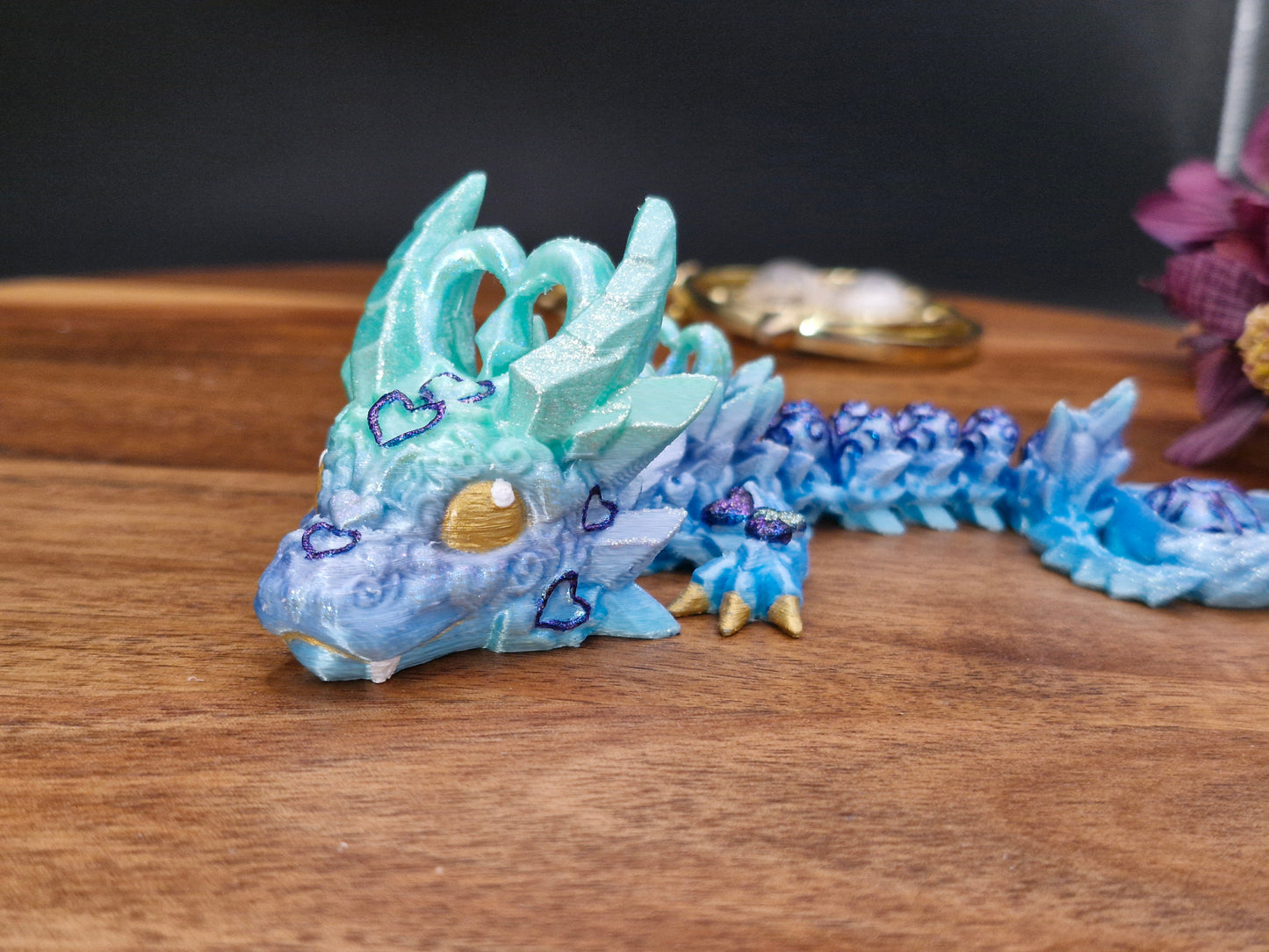 3D Printed Dark Heart Tadling (4-6 inches)