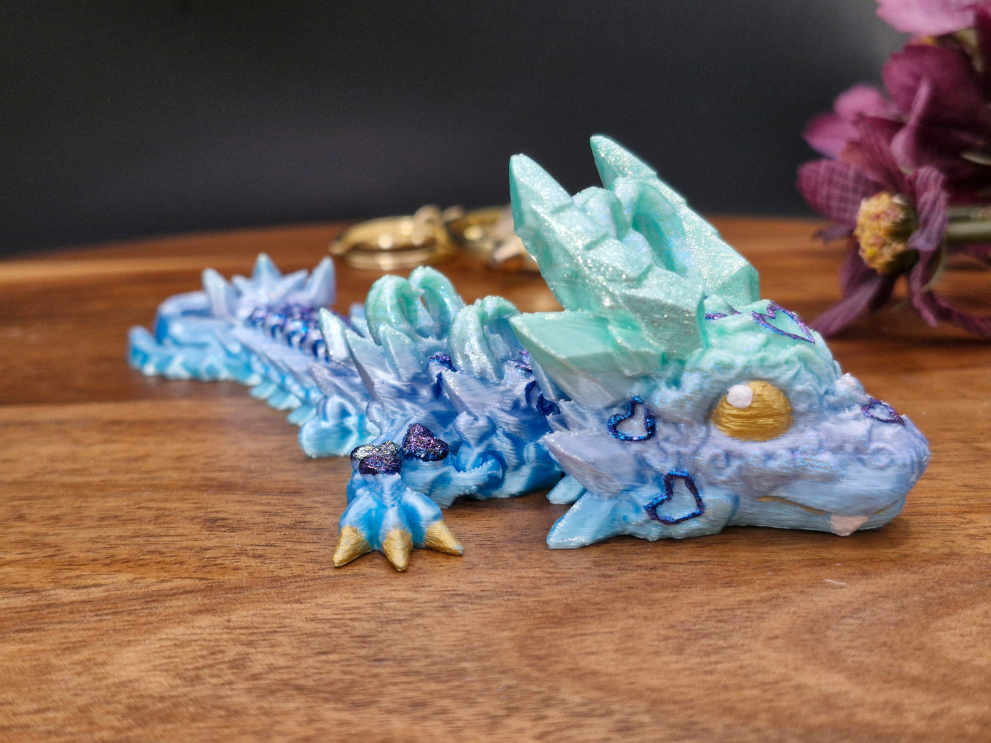 3D Printed Dark Heart Tadling (4-6 inches)