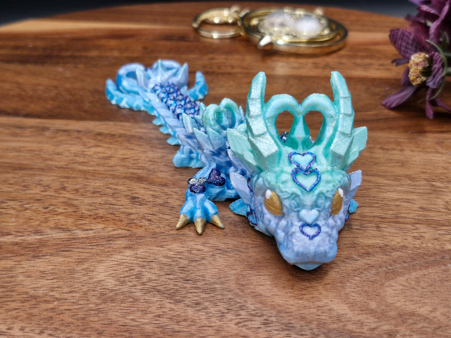 3D Printed Dark Heart Tadling (4-6 inches)