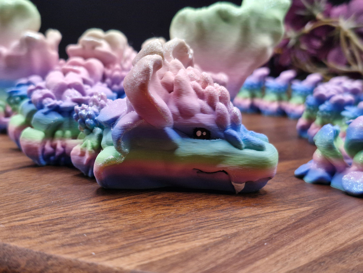 3D Printed Snap Dragons Adult Dragon - With wings