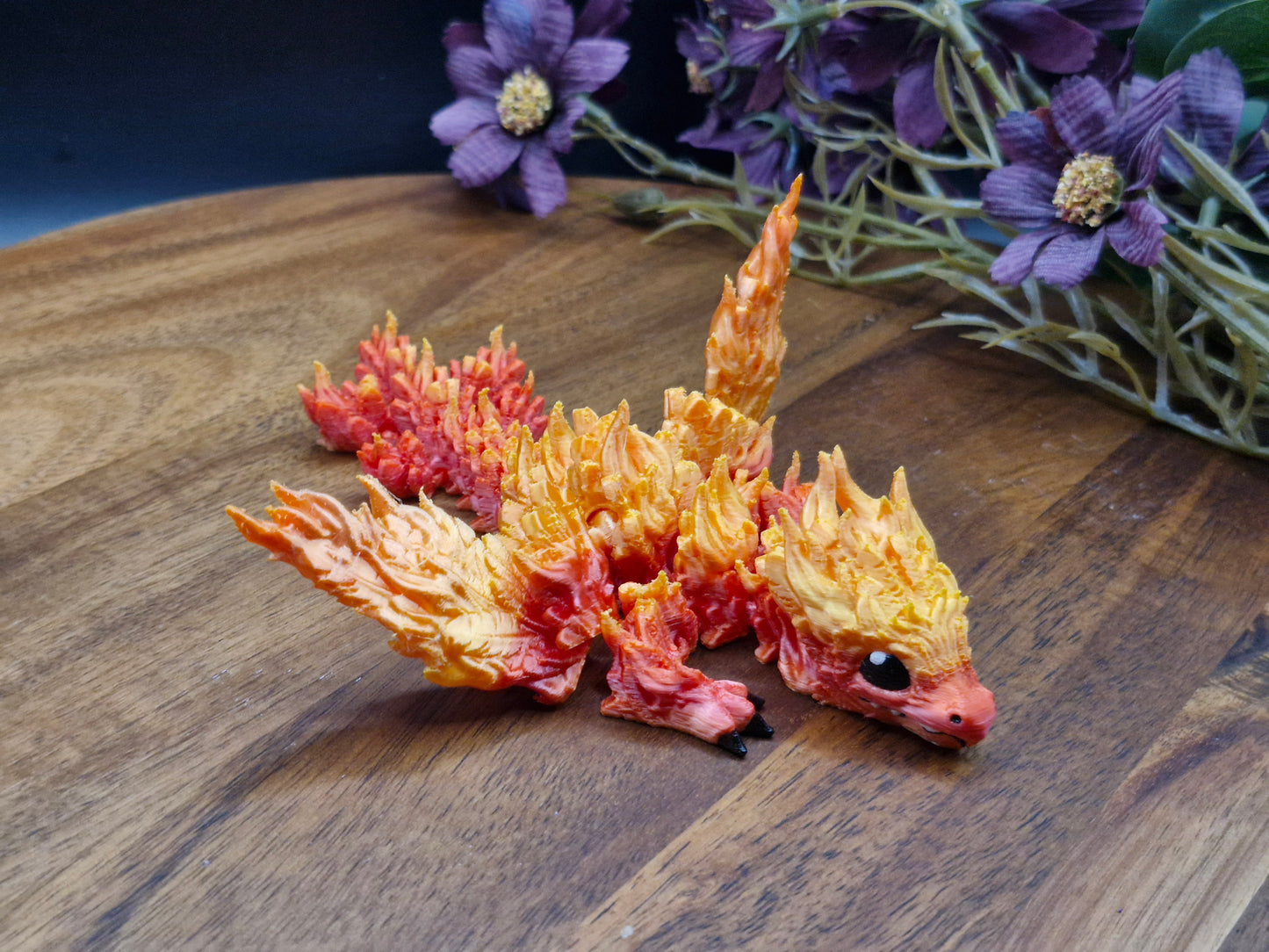 3D Printed Phoenix Wing Dragon Tadling (4-6 inches)