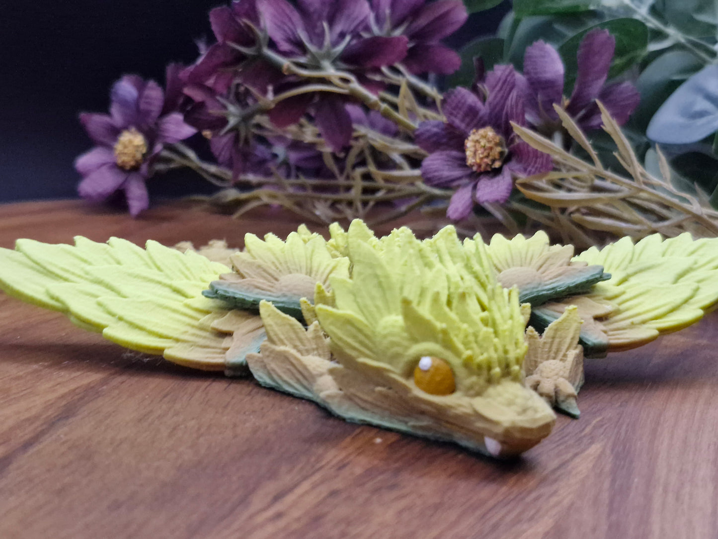 3D Printed Sunflower Wing Tadling (4-6 inches)