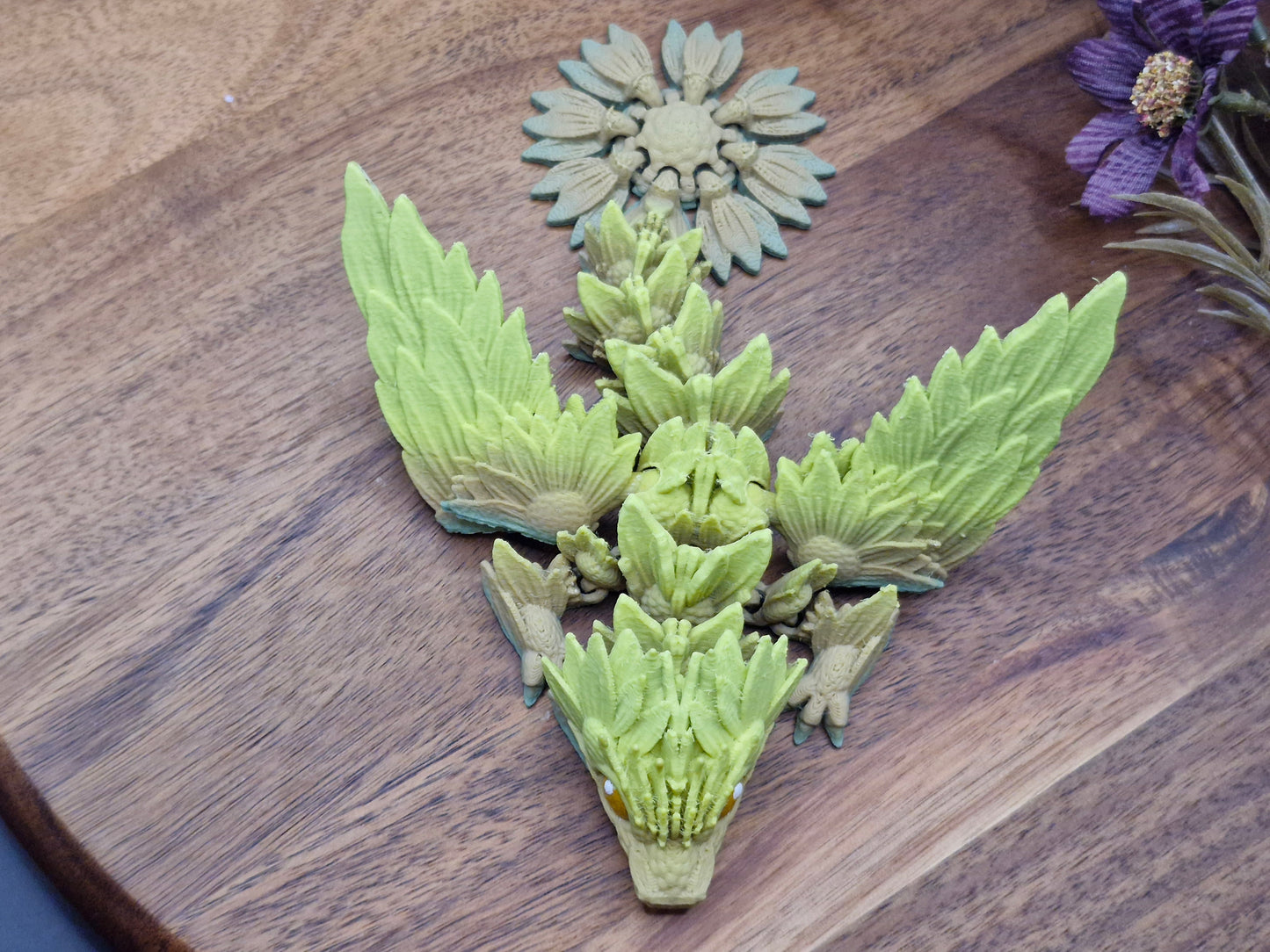 3D Printed Sunflower Wing Tadling (4-6 inches)