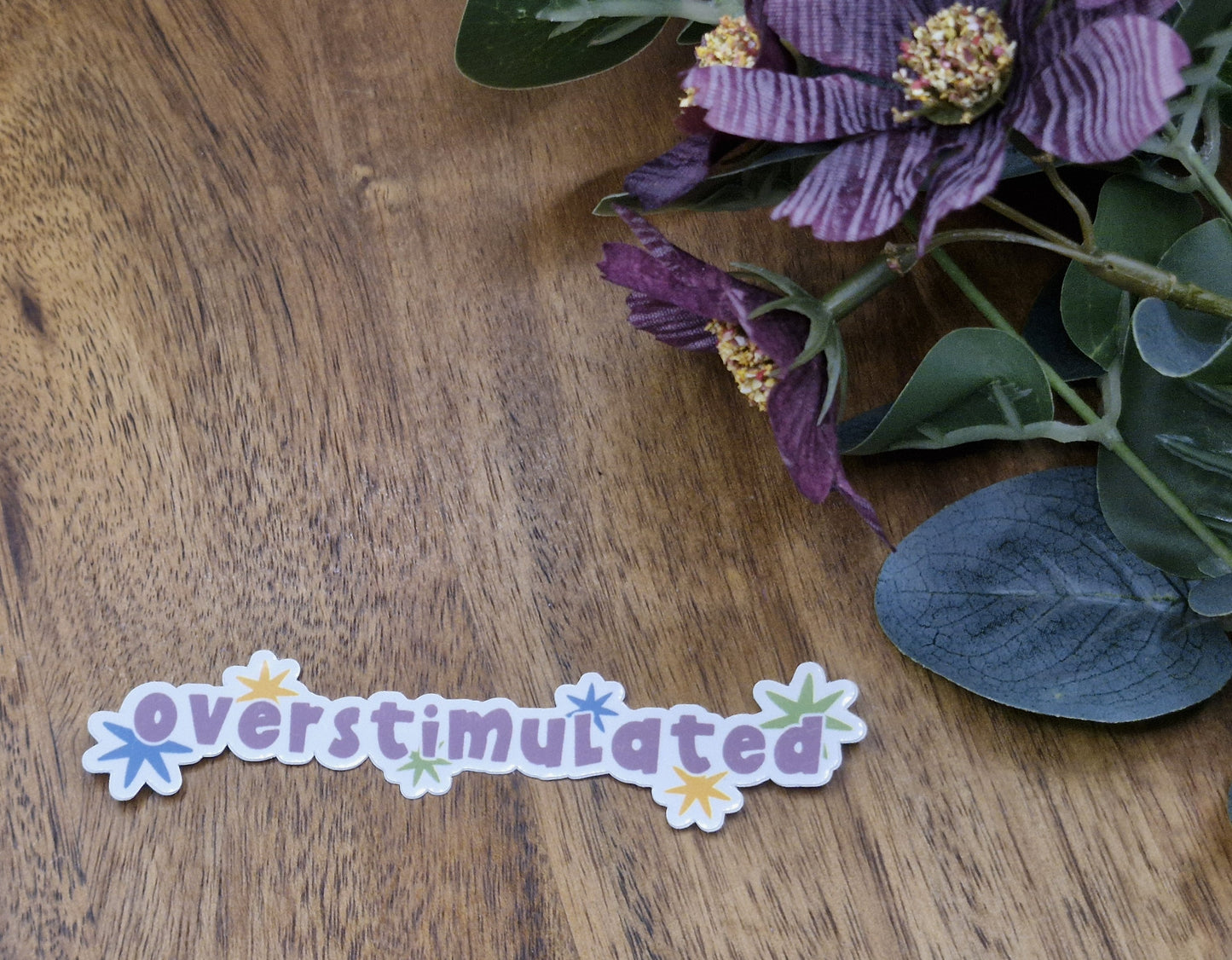 Overstimulated - Sticker