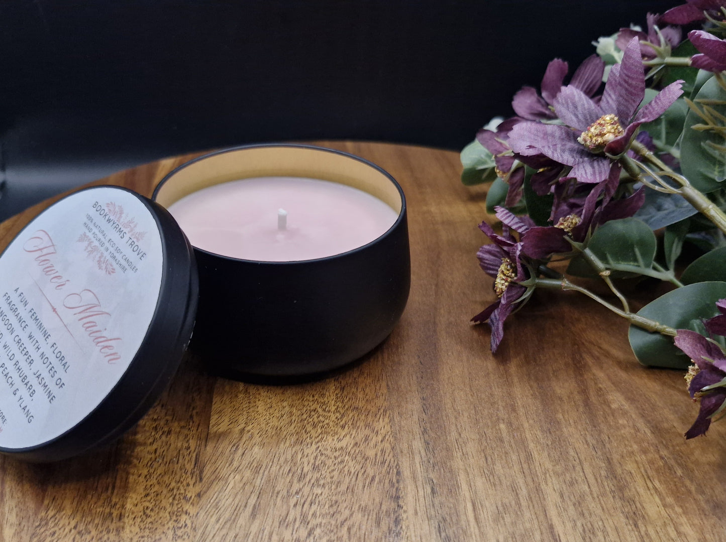 Flower Maiden - Hand poured small batch candle