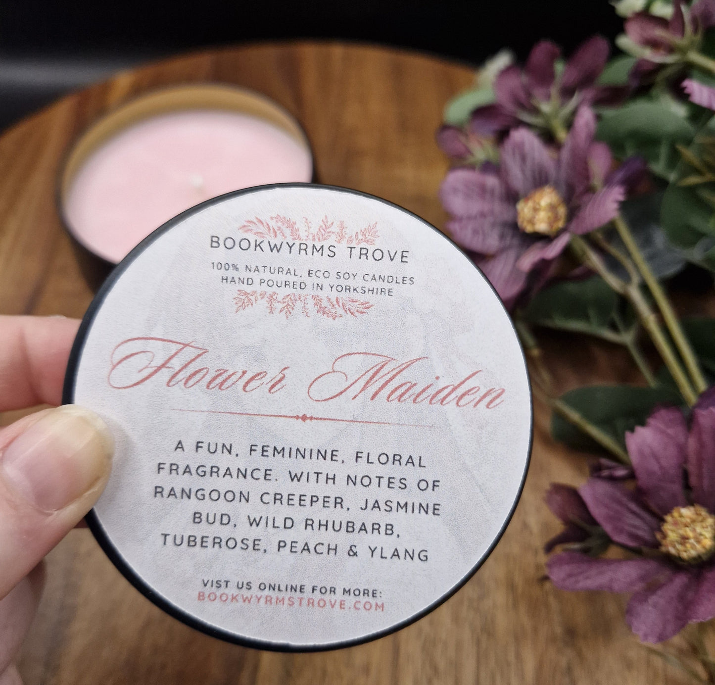 Flower Maiden - Hand poured small batch candle