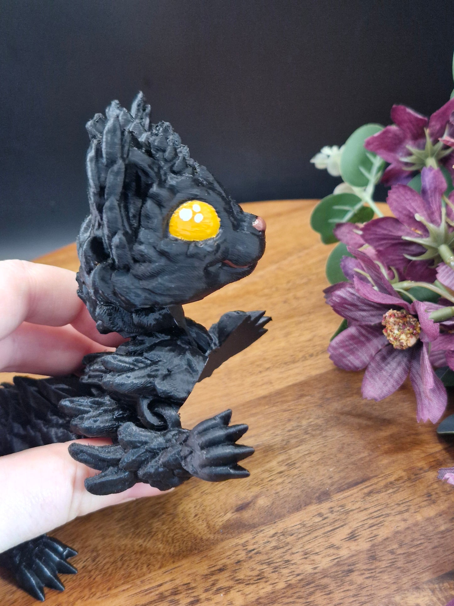 3D Printed Baby Cat Dragon