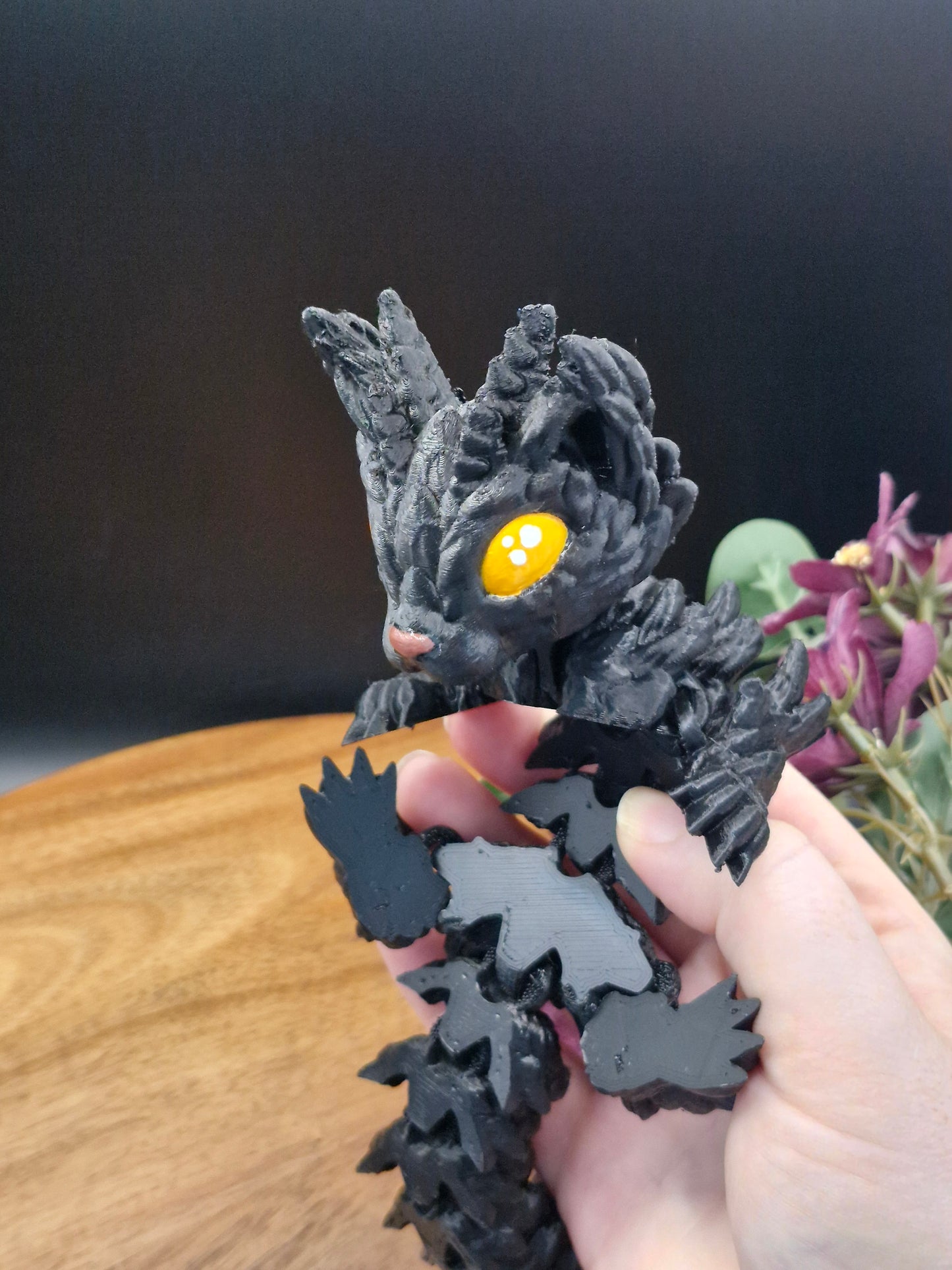 3D Printed Baby Cat Dragon