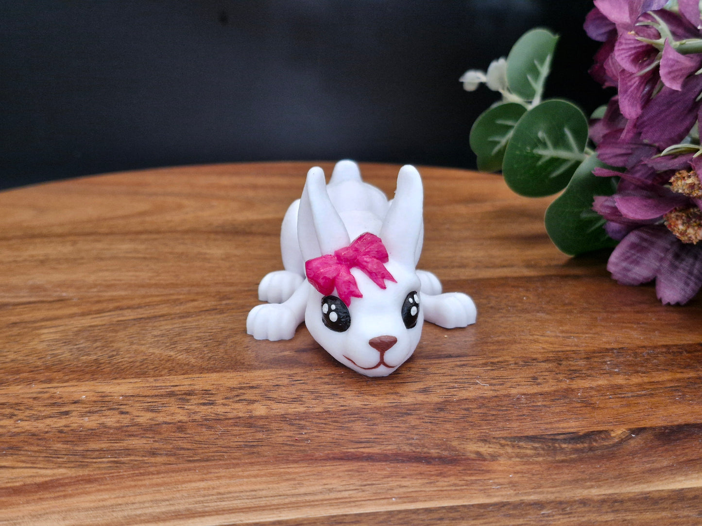 3D Printed Rabbit with Bow