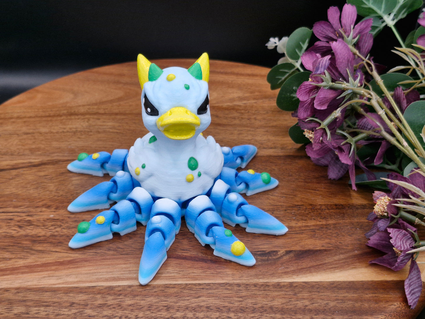 3D Printed Quaken- Duck Kraken
