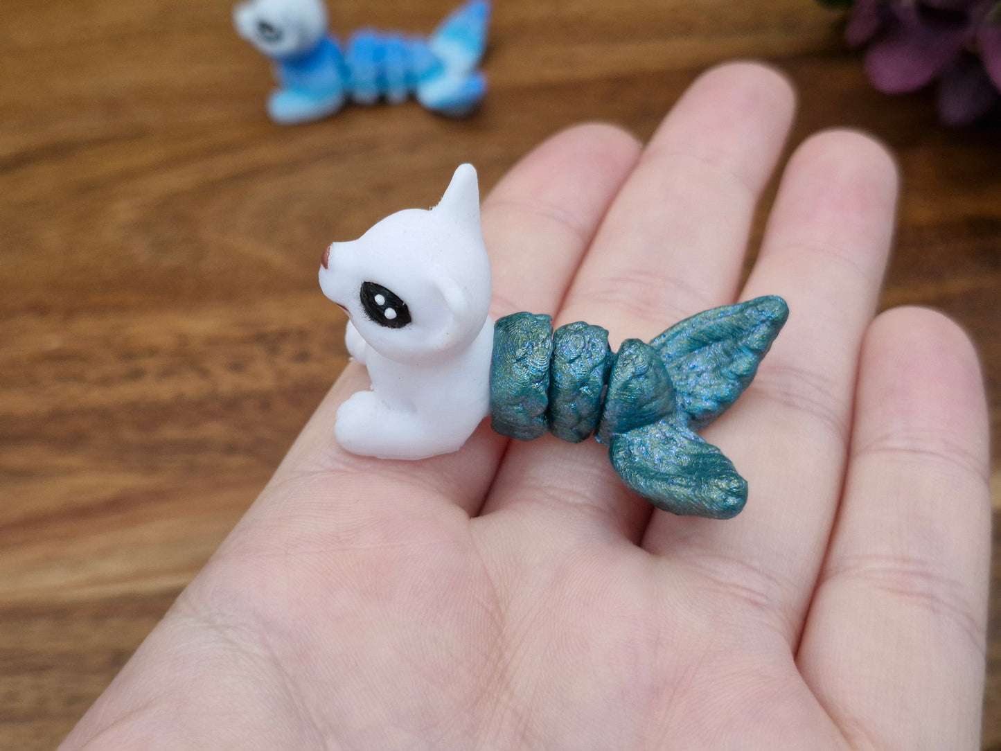 3D Printed Purrmaid Hatchling