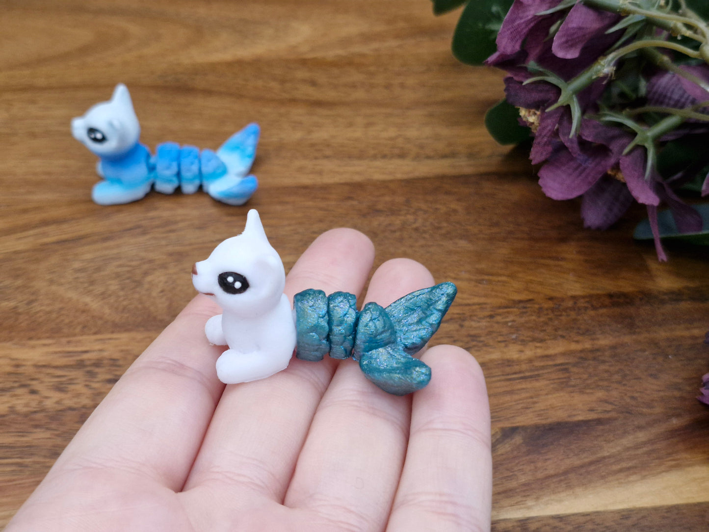 3D Printed Purrmaid Hatchling