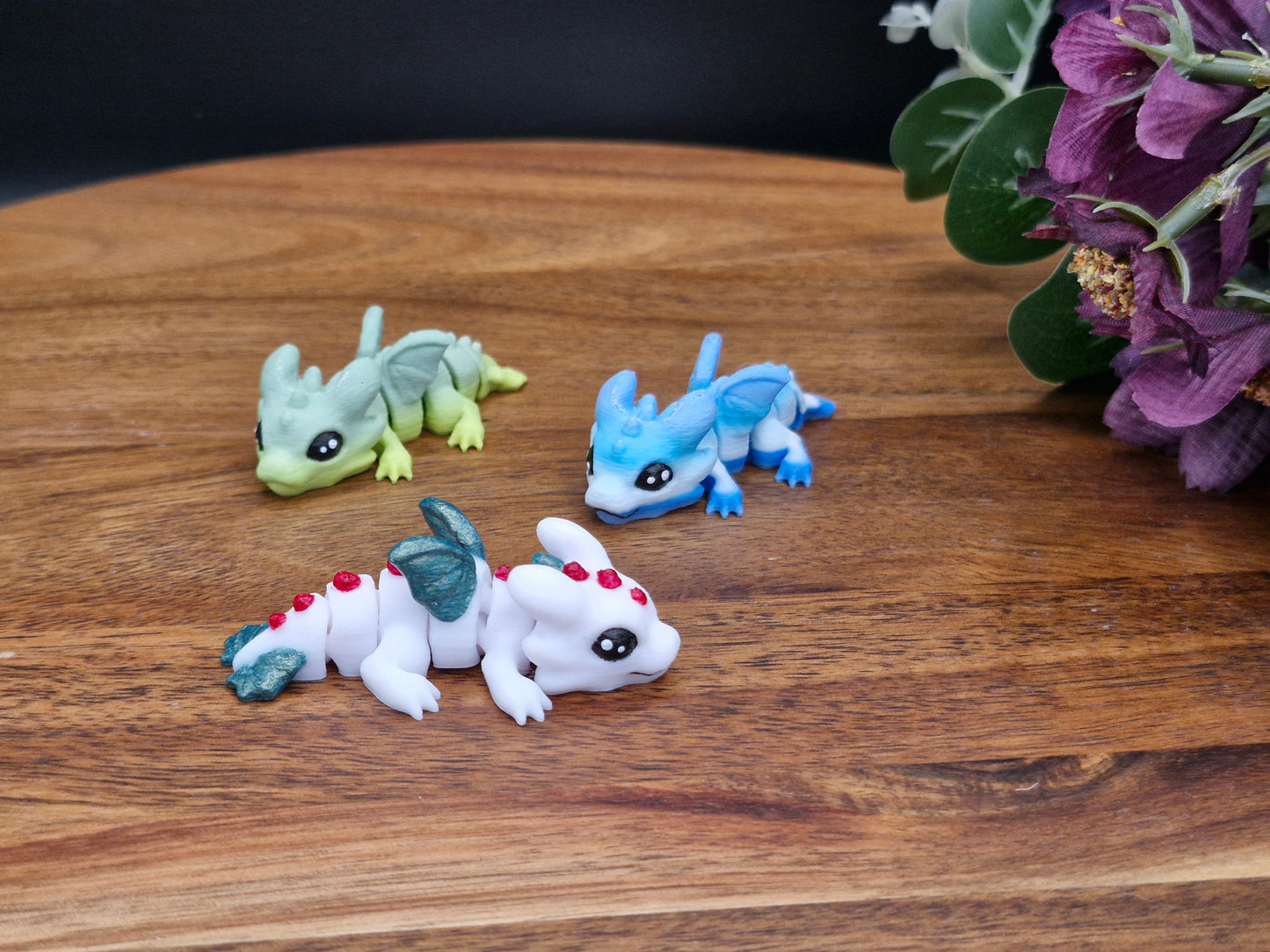 3D Printed Dragon Hatchling
