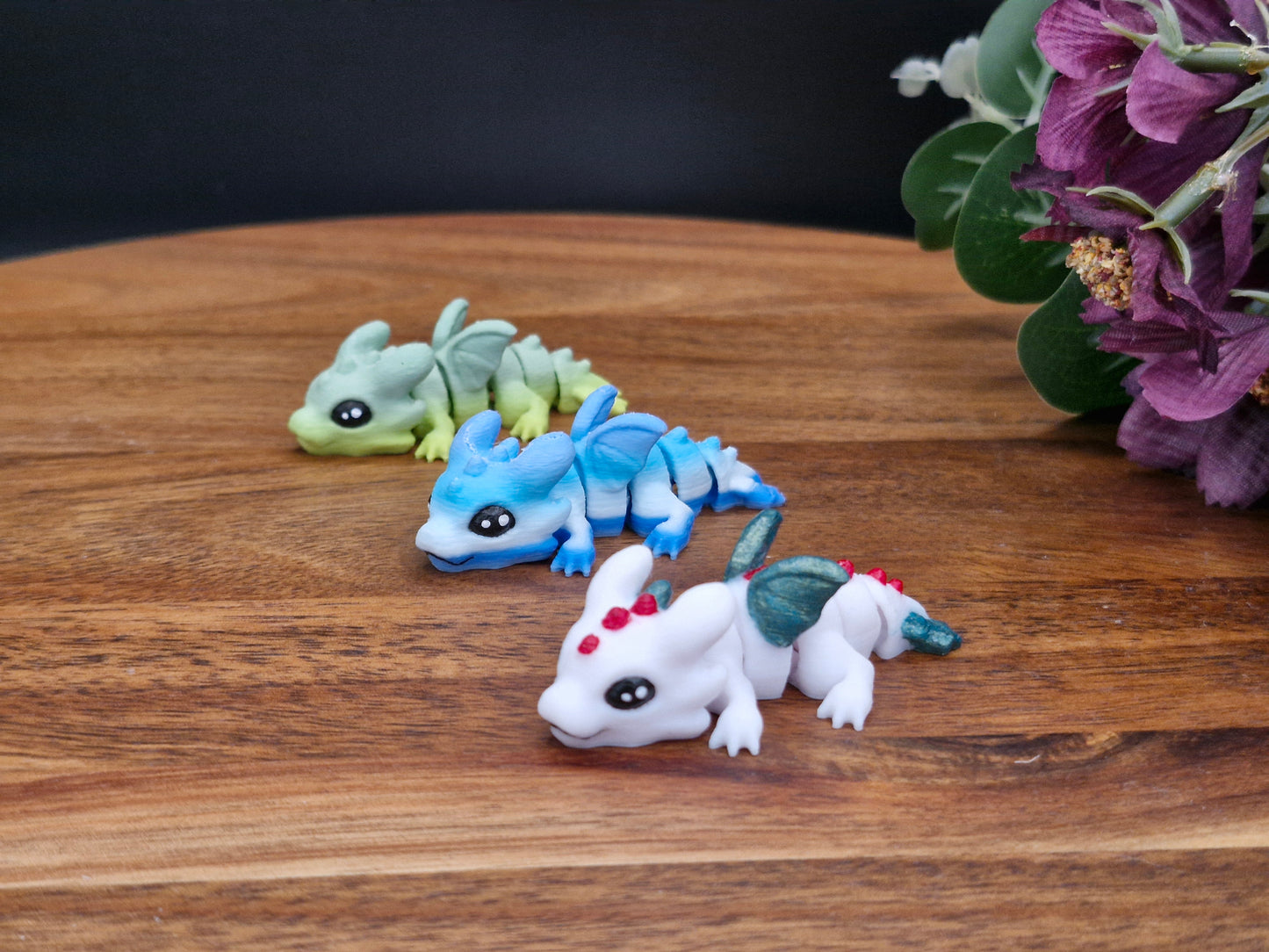 3D Printed Dragon Hatchling