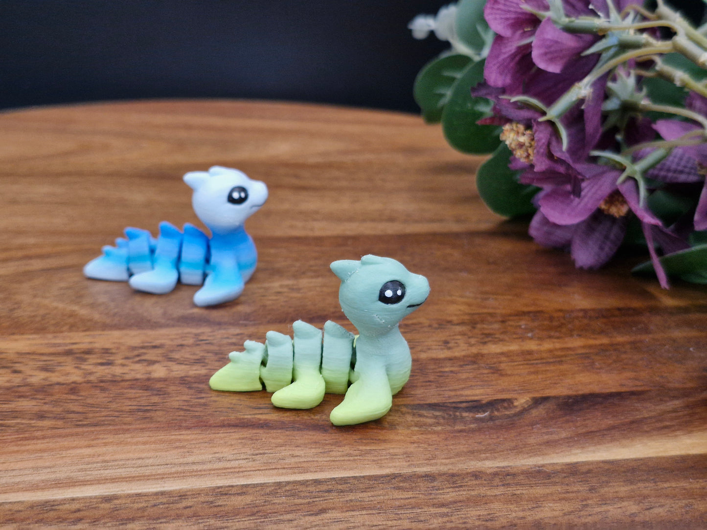 3D Printed Loch Ness Nessie (Spikes) Hatchling