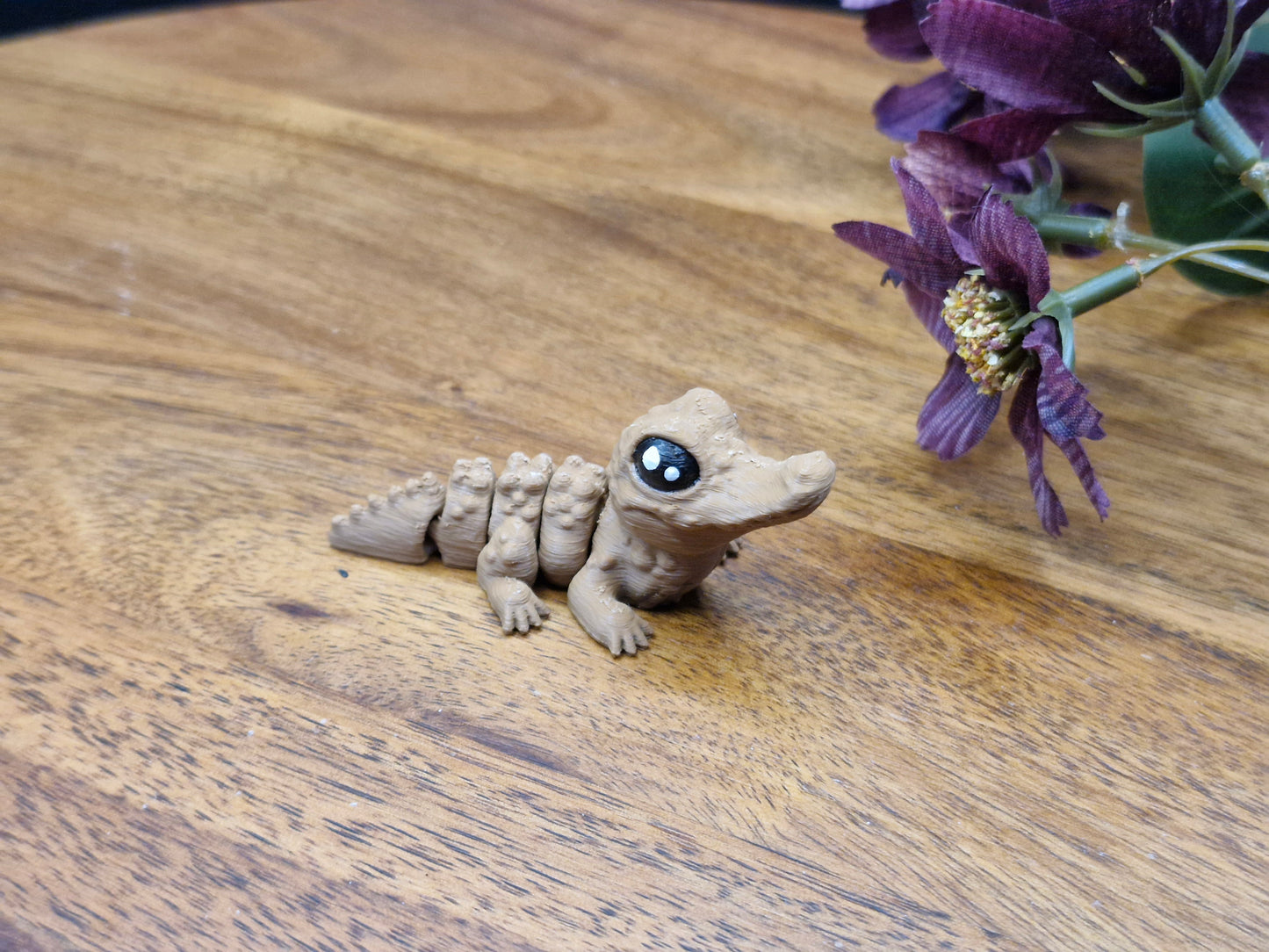 3D Printed Croc Hatchling