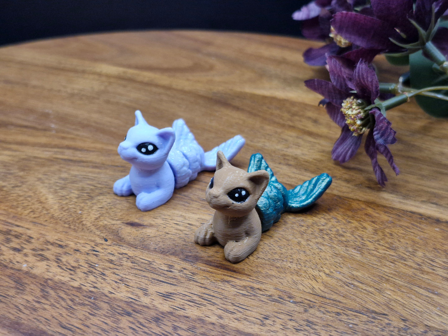 3D Printed Purrmaid Hatchling