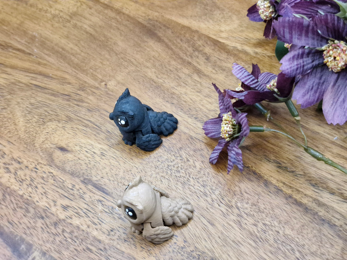3D Printed Owl Hatchling