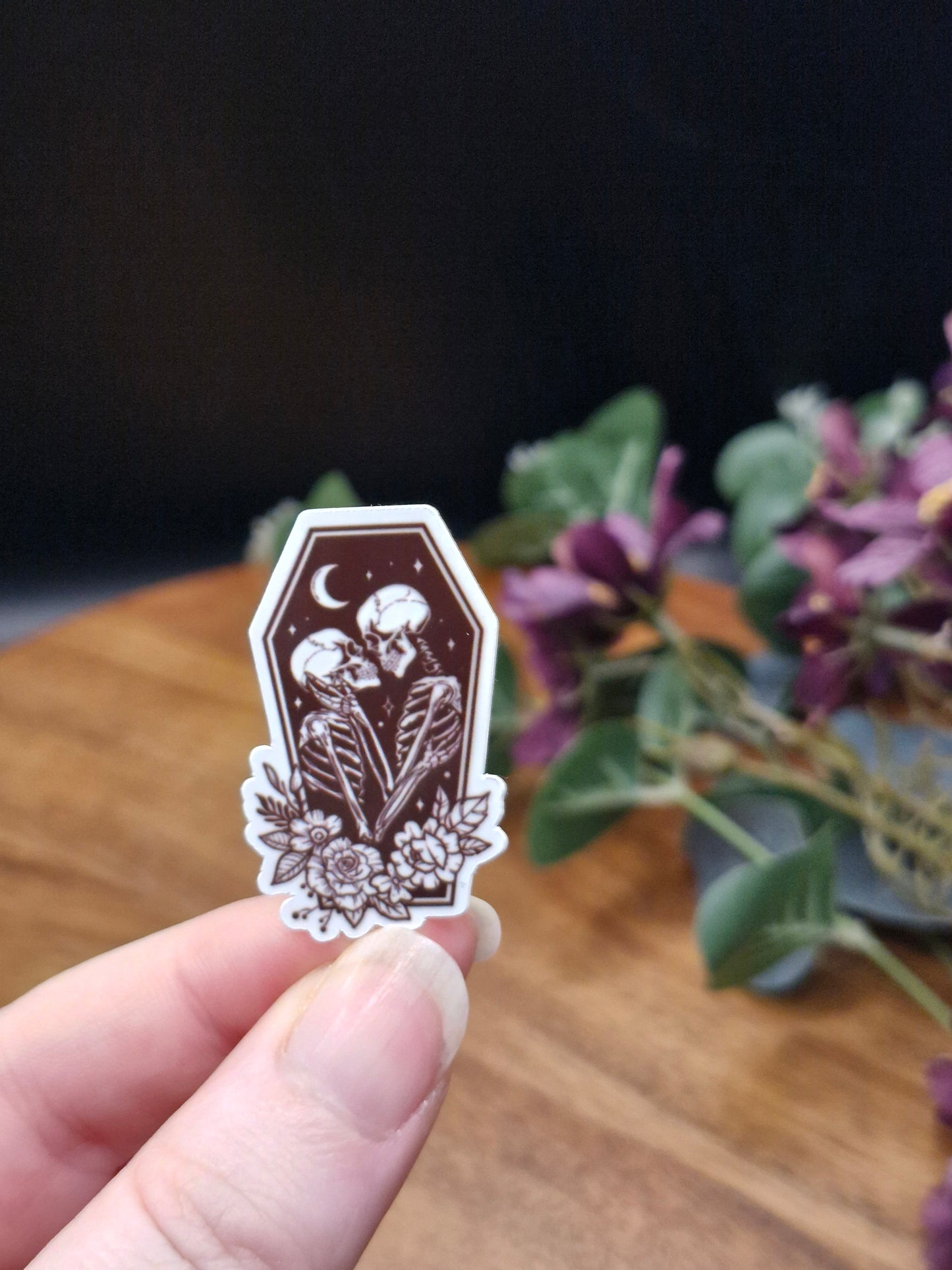 The Lovers - coffin - Sticker