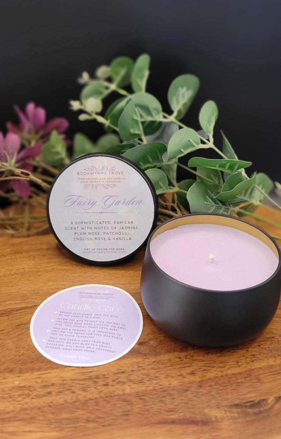 Fairy Garden - Hand poured small batch candle