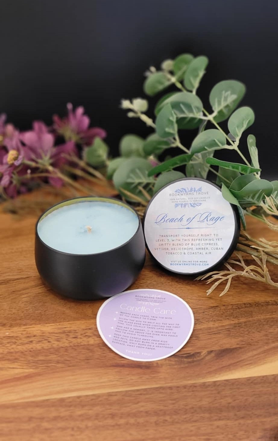 Beach of Rage - Hand poured small batch candle