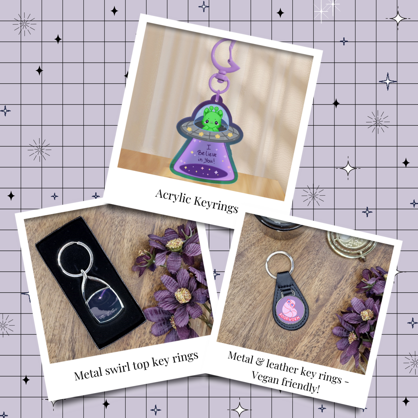 Key Rings – Bookwyrms Trove
