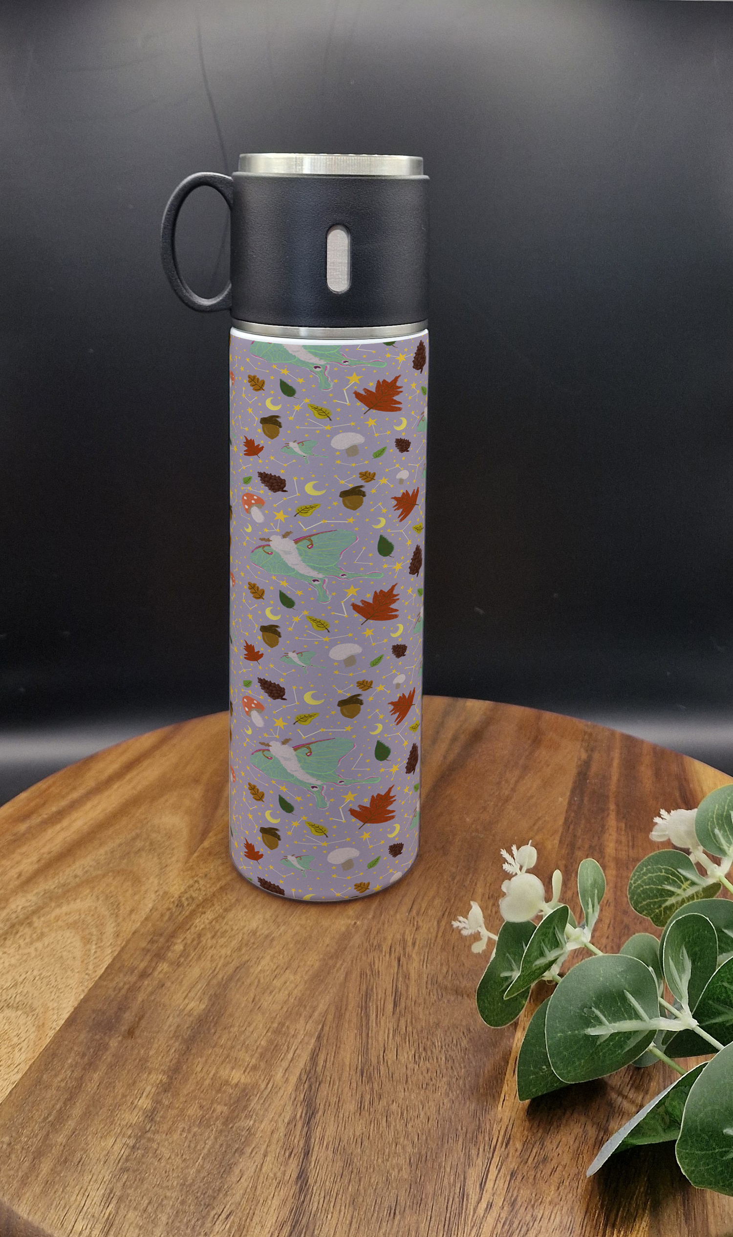 500ml Stainless Steel Thermos Bottle and Cup