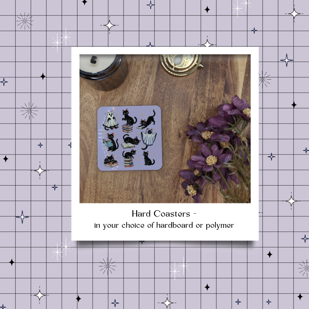 Hard Coasters – Bookwyrms Trove