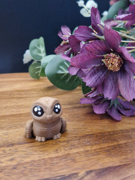 3D Printed Barn Owl Hatchling