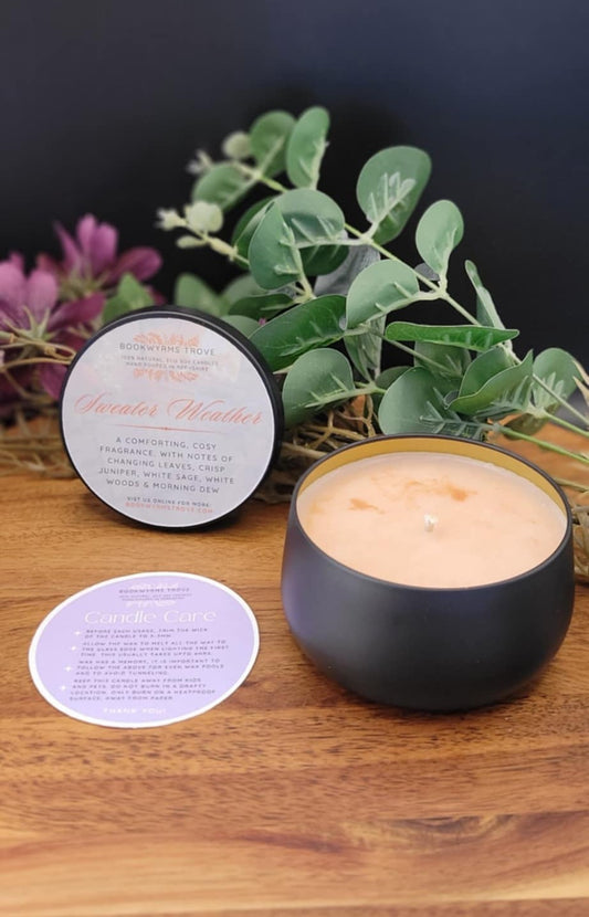 Sweater Weather - Hand poured small batch candle