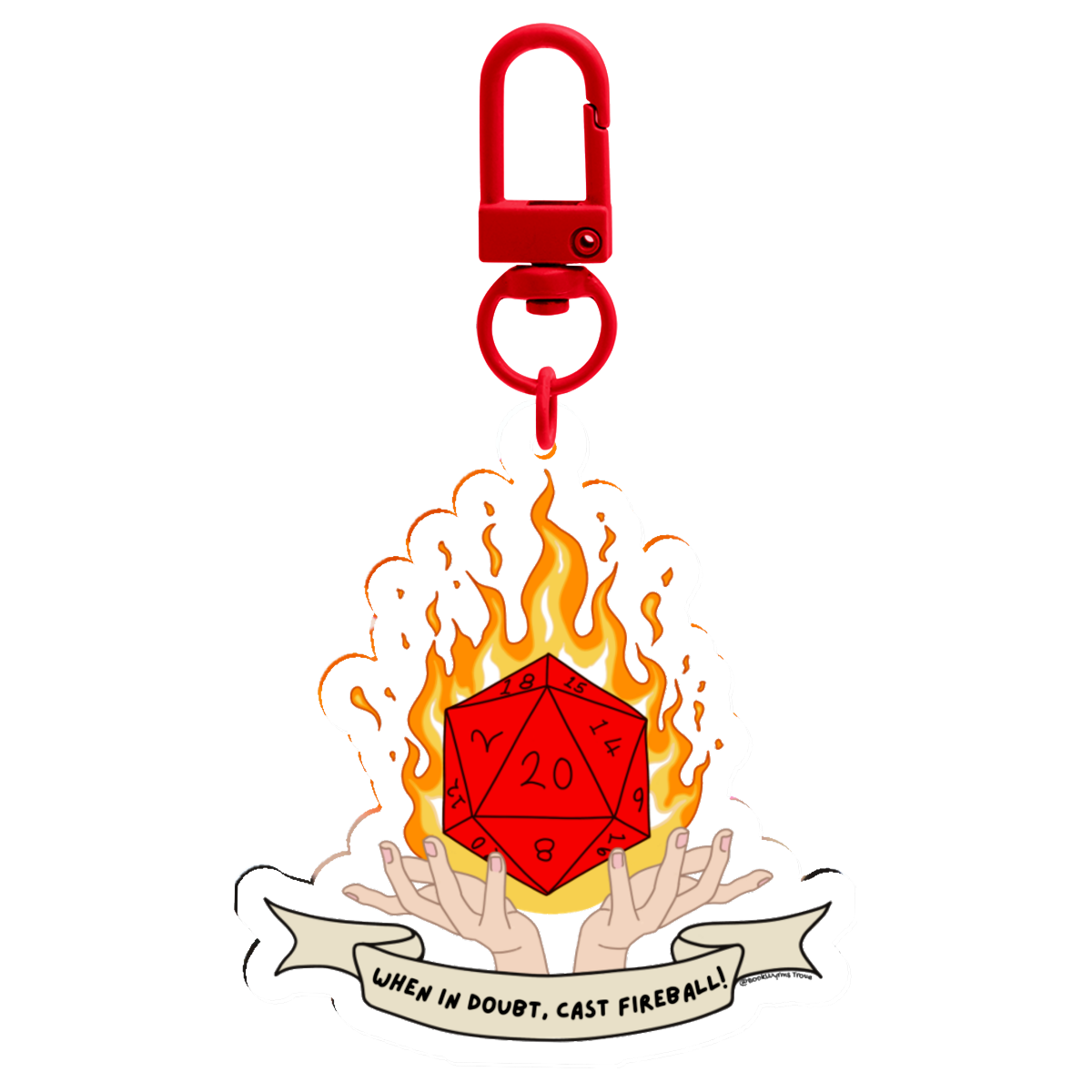 Clear Acrylic Keychains