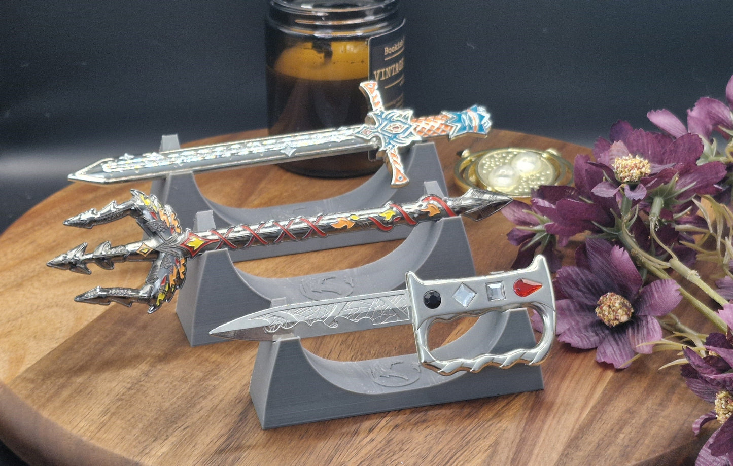 3D Decorative Sword Holders