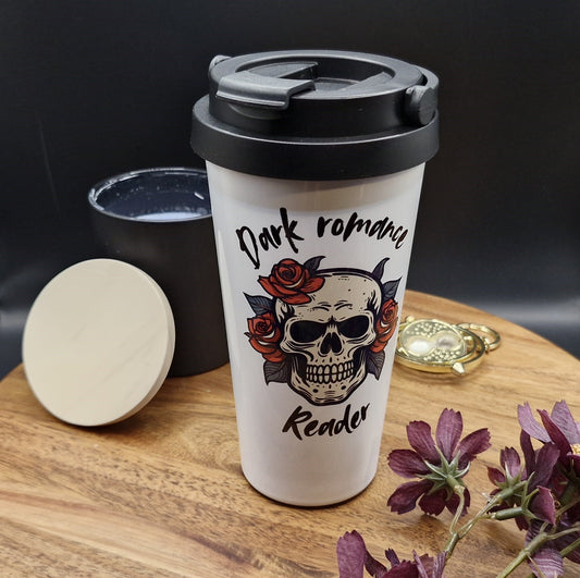 500ml Stainless Steel Thermos Cup (Take Out) - (Dark Romance Reader ver)