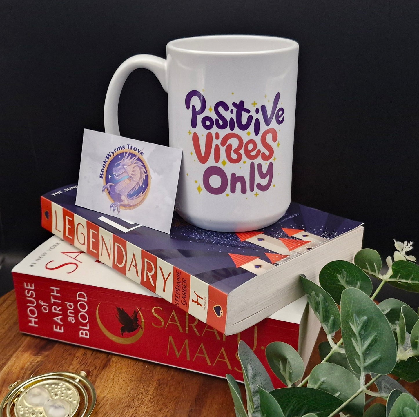 15oz Ceramic Mug (Positive Vibes Only ver)