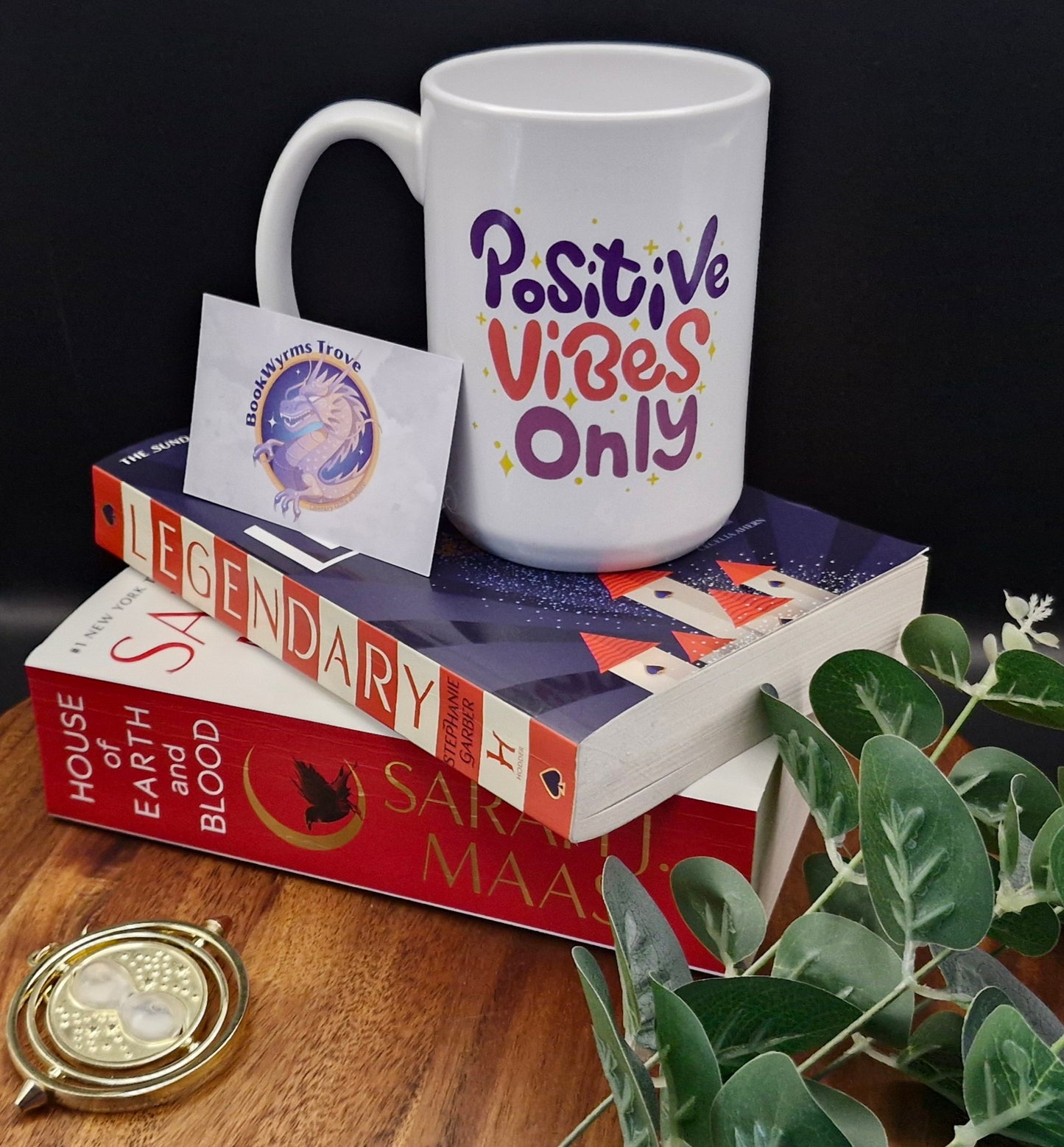 15oz Ceramic Mug (Positive Vibes Only ver)