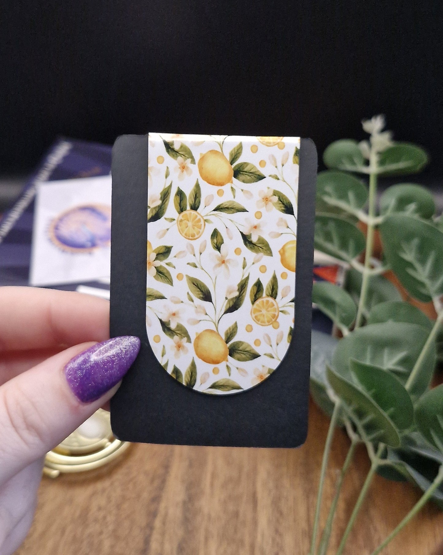 Magnetic Bookmark (Lovely Lemons ver)