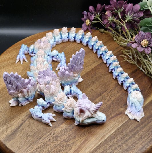 3D Printed Alicorn Adult Dragon - With wings