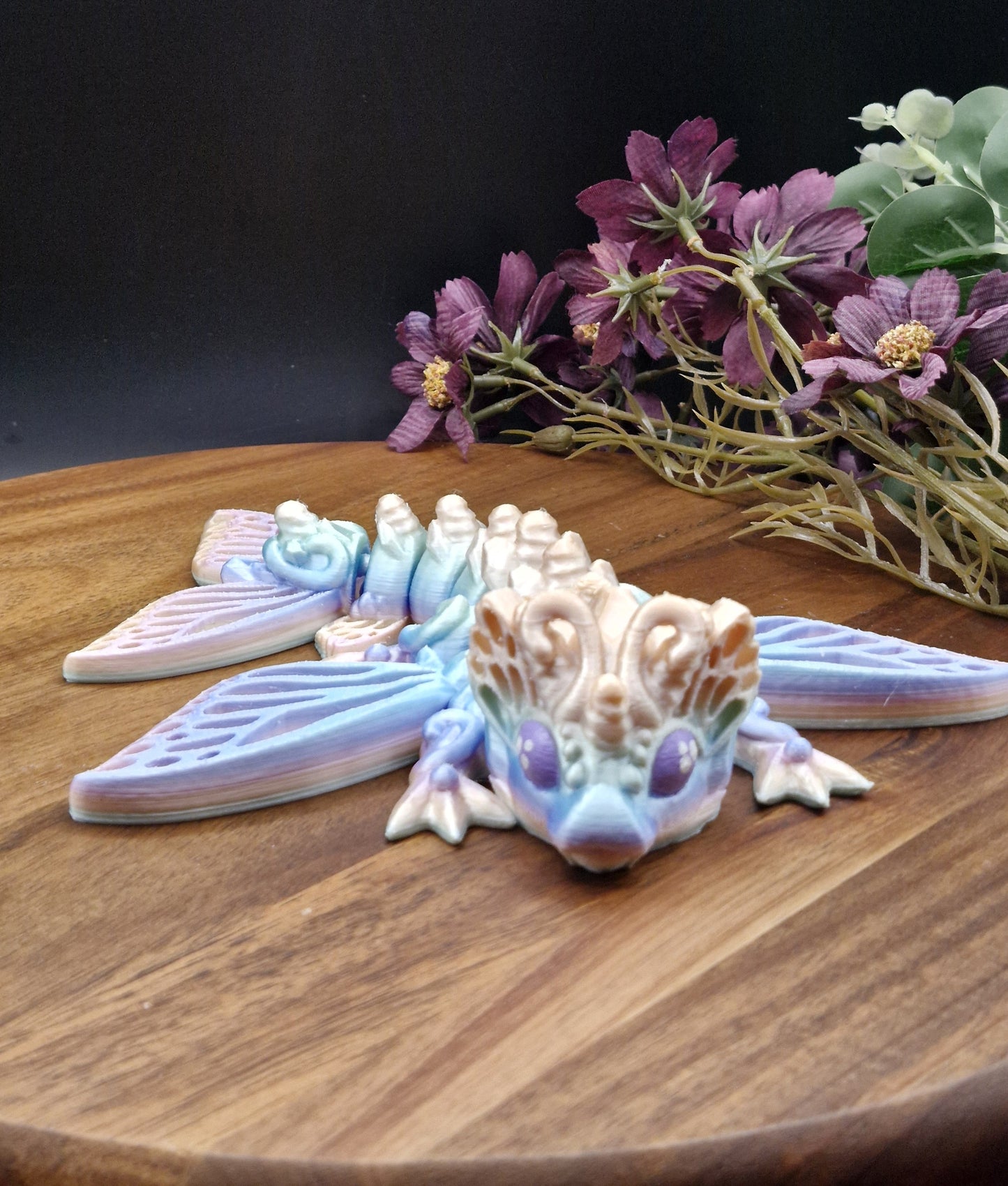 3D Printed Butterfly Chubby Baby Dragon