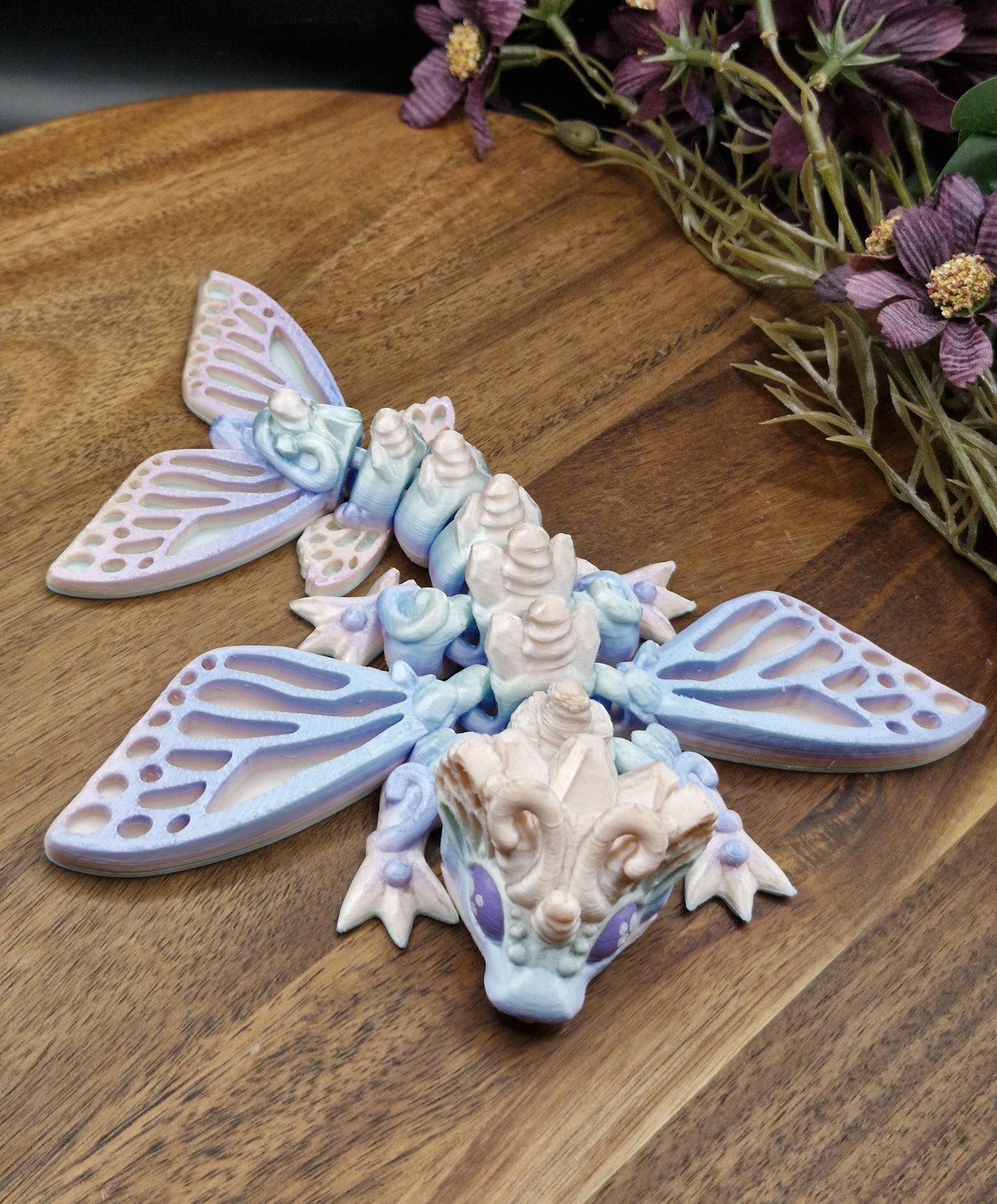3D Printed Butterfly Chubby Baby Dragon