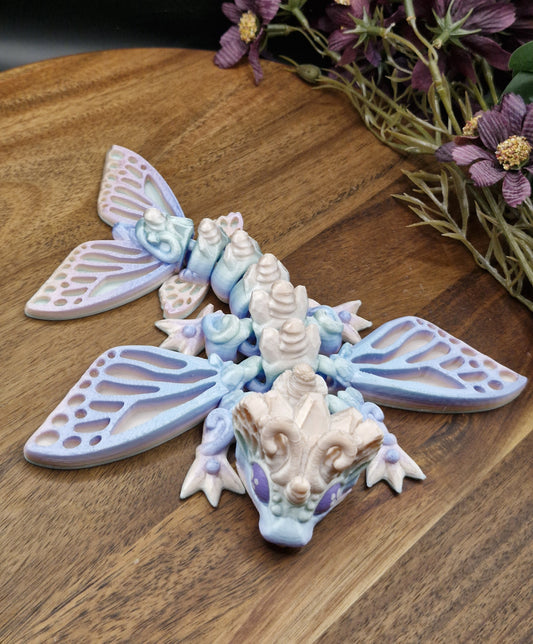 3D Printed Butterfly Chubby Baby Dragon