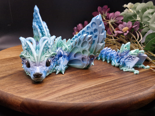 3D Printed Baby Fae Wolf Dragon