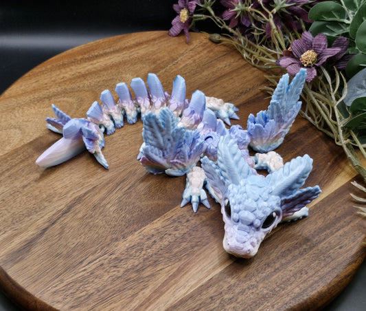 3D Printed Axolotl Baby Dragon