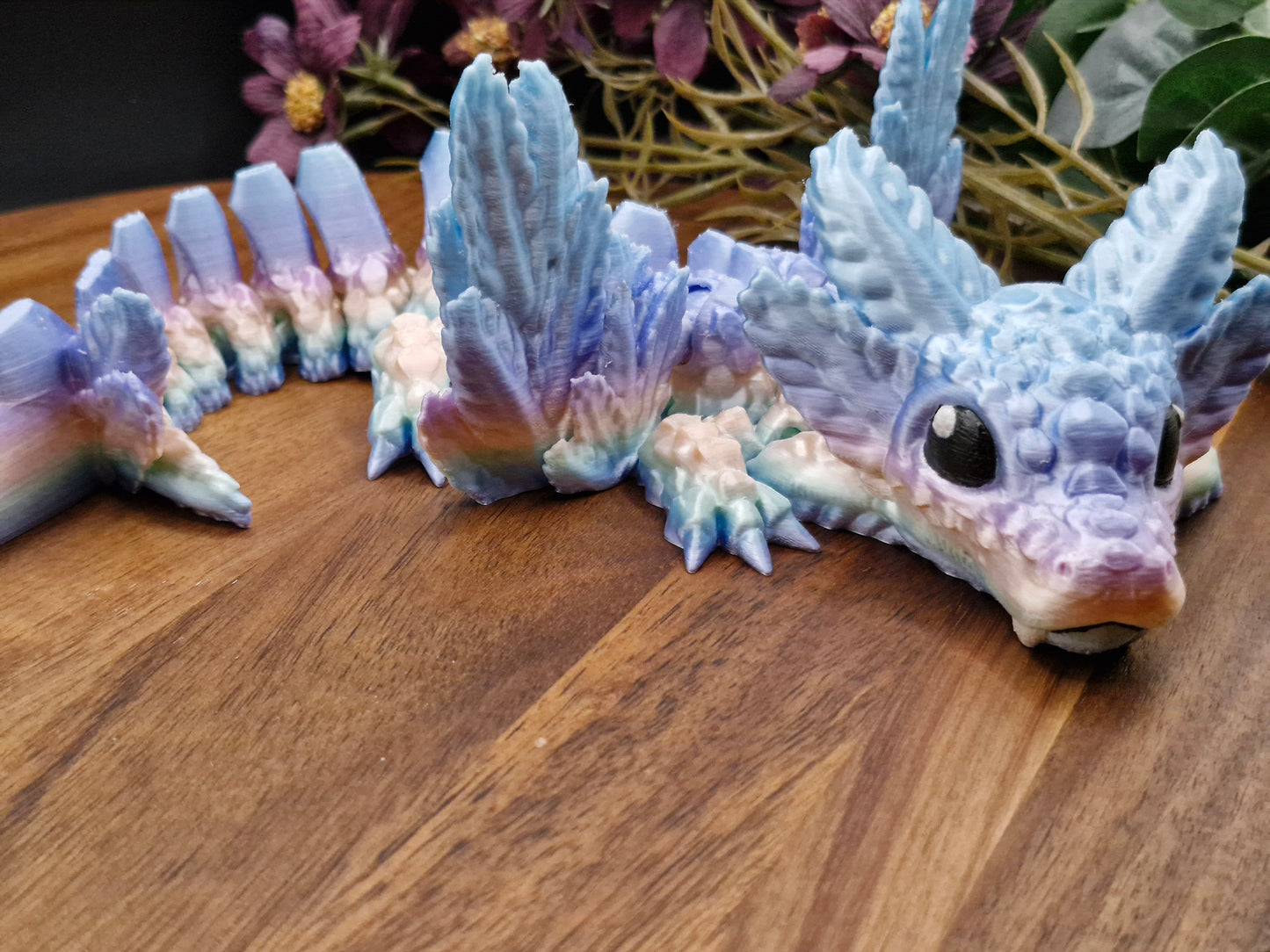 3D Printed Axolotl Baby Dragon