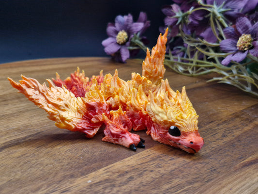 3D Printed Phoenix Wing Dragon Tadling (4-6 inches)