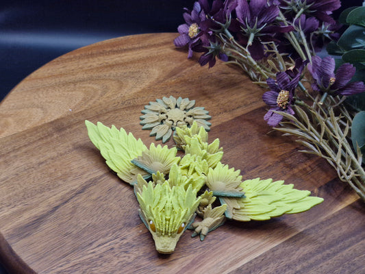 3D Printed Sunflower Wing Tadling (4-6 inches)