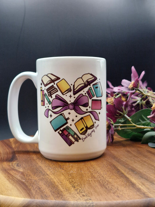 Heart of Books - Bookish Mug