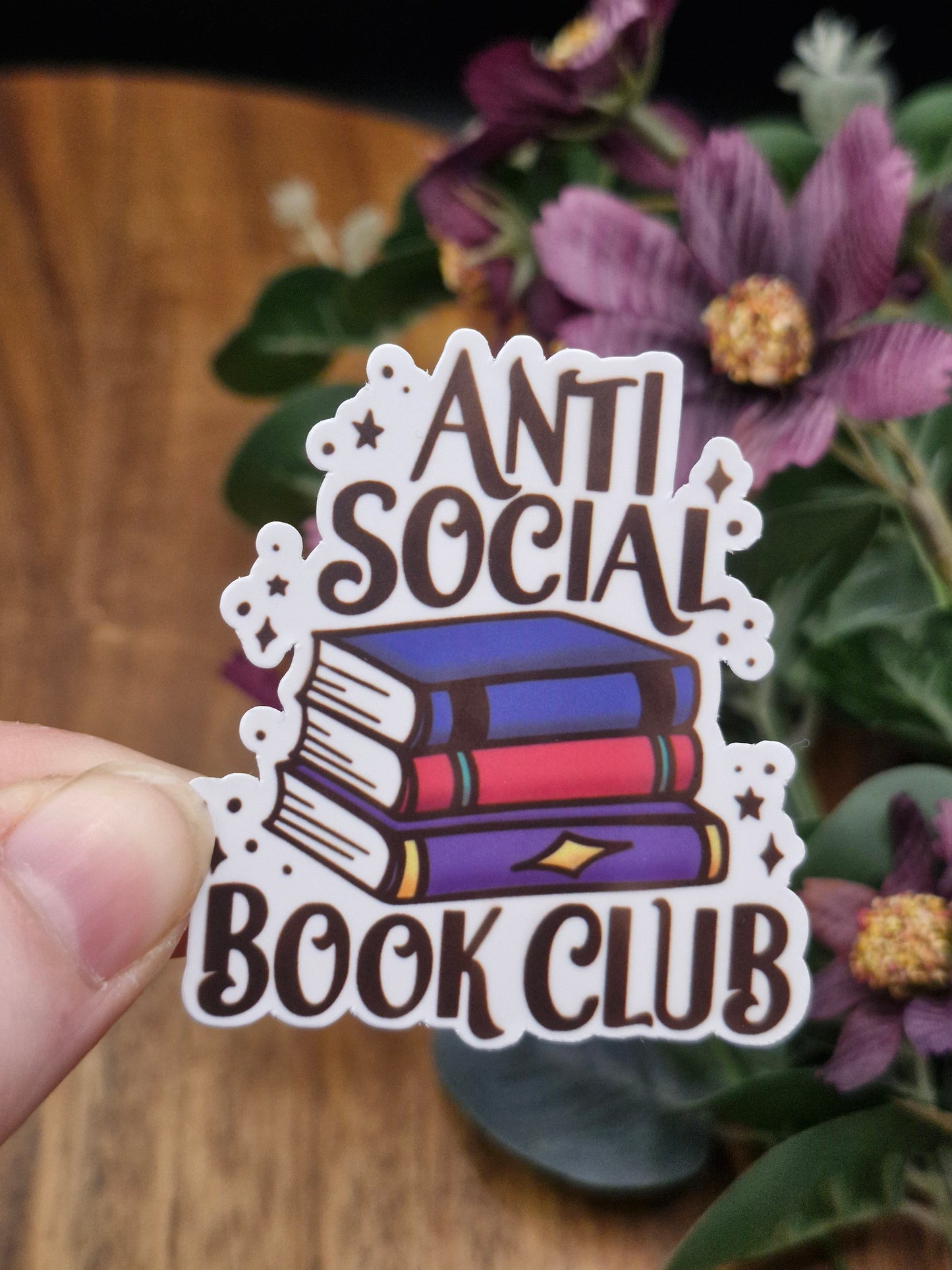 Antisocial Book Club - Sticker