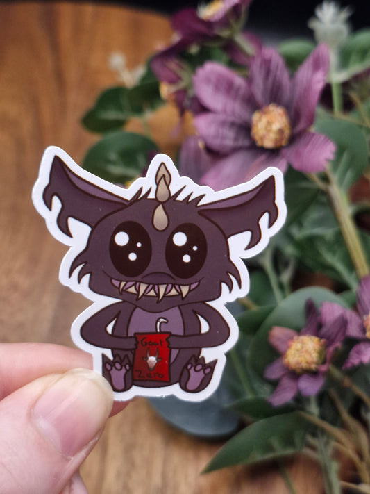 Chuppie The Chupacabra - Kawaii Cryptid Sticker